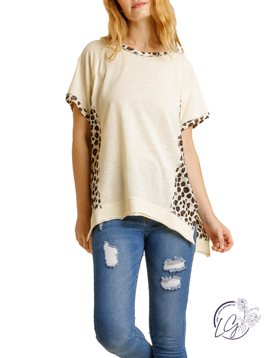 Love At First Leopard Short Sleeve