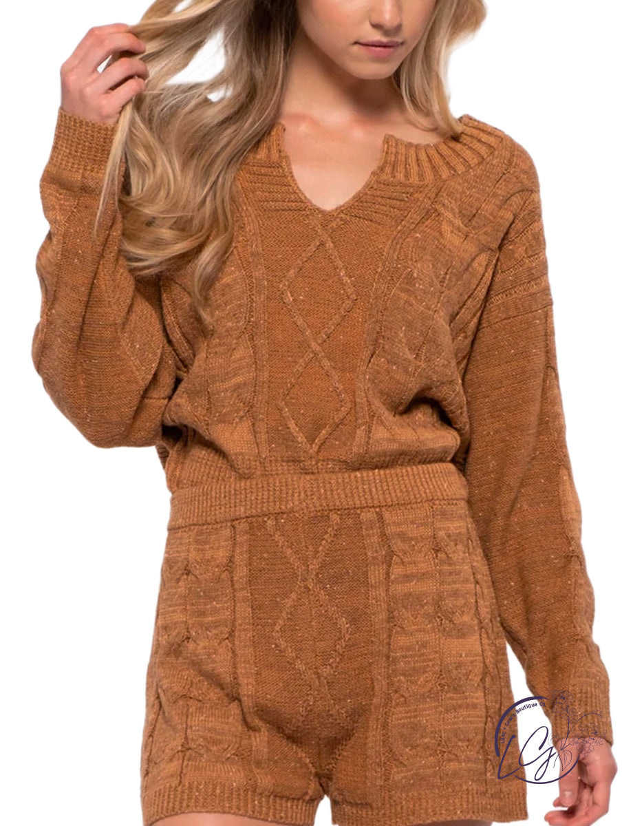 Cozy Cable Knit Long Sleeve