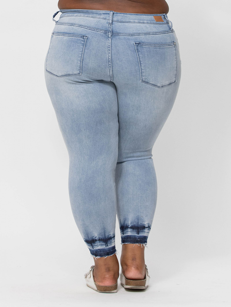 Curvy Anna Mid Rise Skinny by Judy Blue