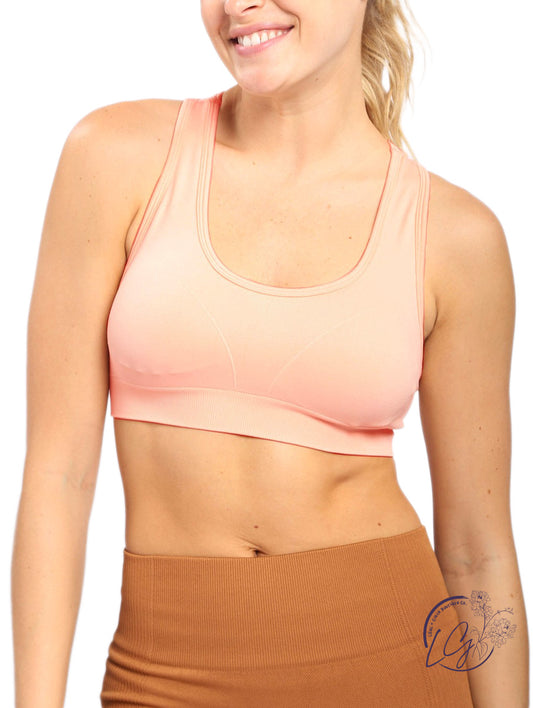 Essential Seamless Racerback Sports Bra