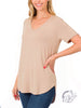 Comfort Caress V-Neck Tee