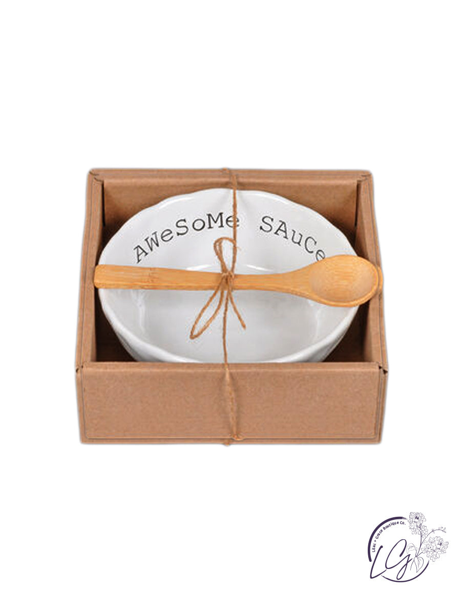 Bowl with Spoon Set