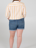 Curvy Addison Mid Rise Boyfriend Shorts by Silver Jeans