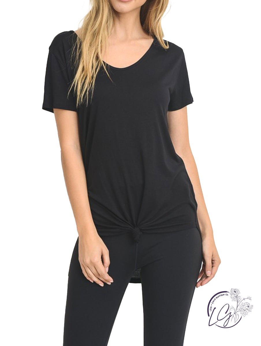 Curvy Essential Wave Side Top