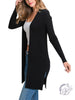 On The Road Long Ribbed Cardigan