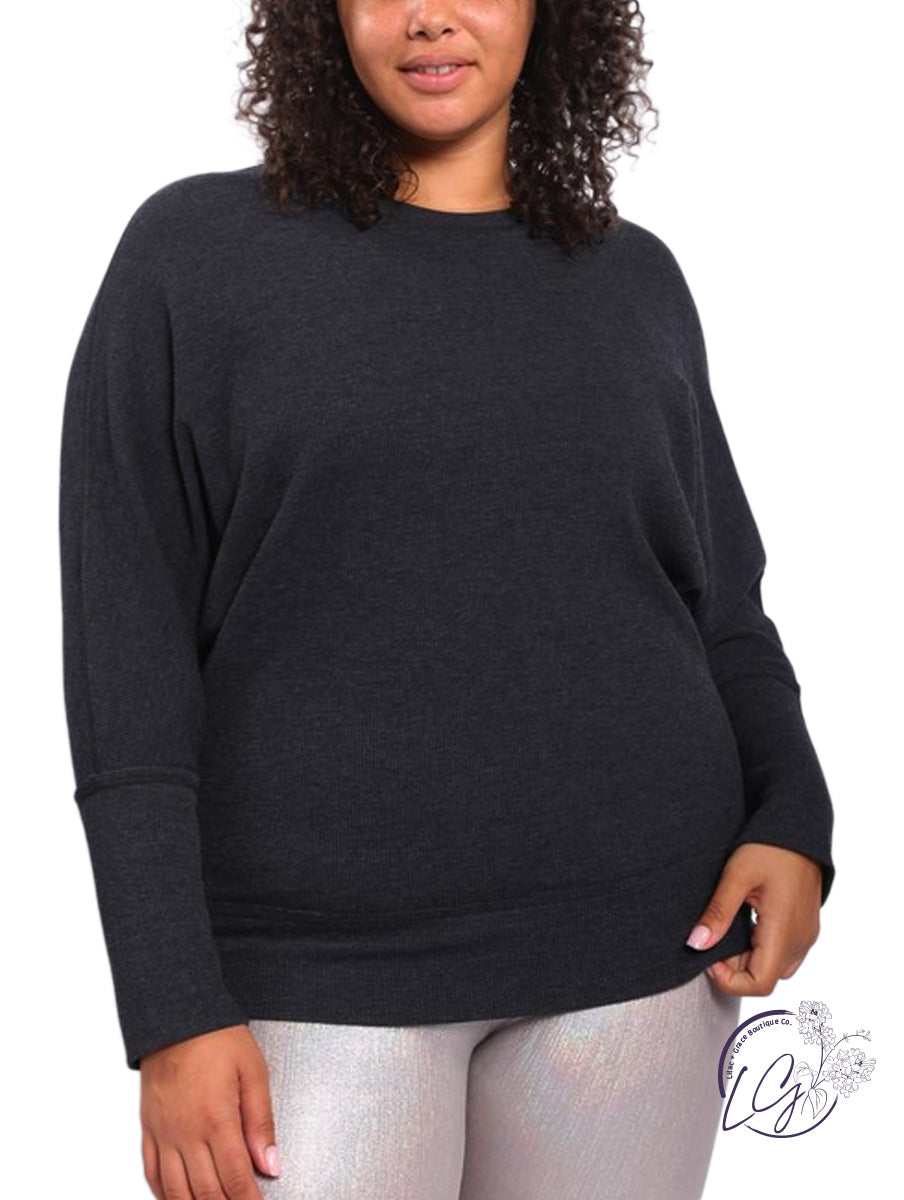 Curvy Forgetting You Crewneck