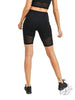 Sheer Elegance Biker Shorts