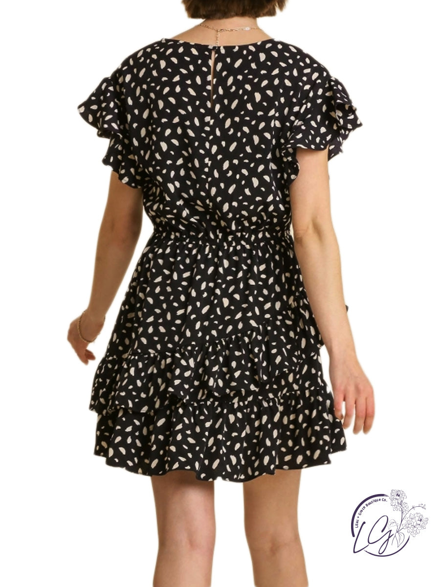 Animal In You Ruffle Dress