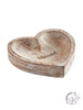 Wood Heart Trays