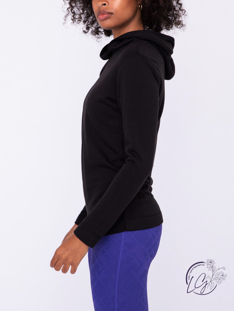 Slim-Fit Hooded Pullover