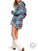 Vallis Classic Checkered Coat