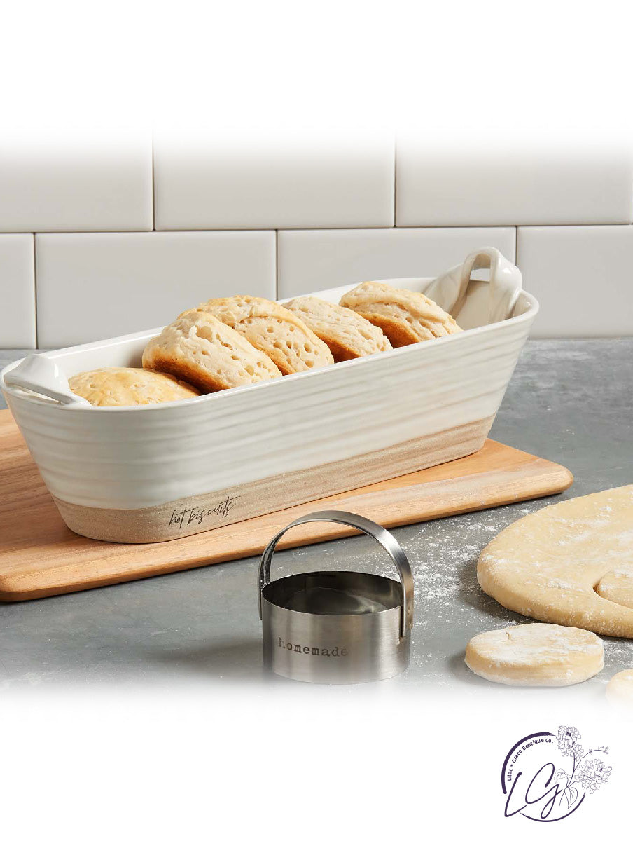 BISCUIT BOWL & CUTTER SET