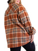 Curvy Warming Up Flannel Shacket