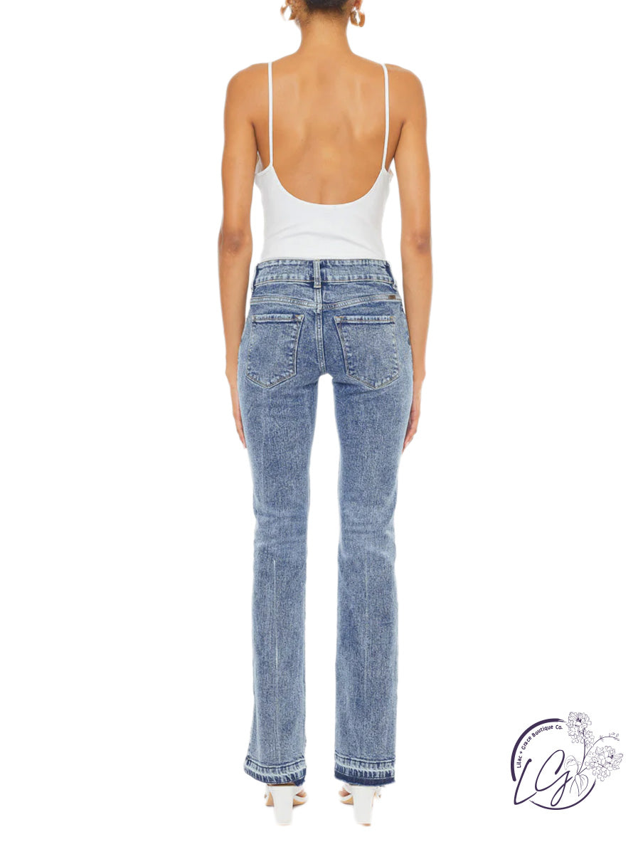 Callie Mid-Rise  Bootcut Jean by KanCan