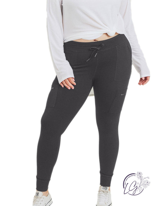 Curvy Adrenaline Rush Cargo Leggings