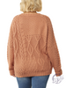 Curvy Long Winter Days Knit Sweater