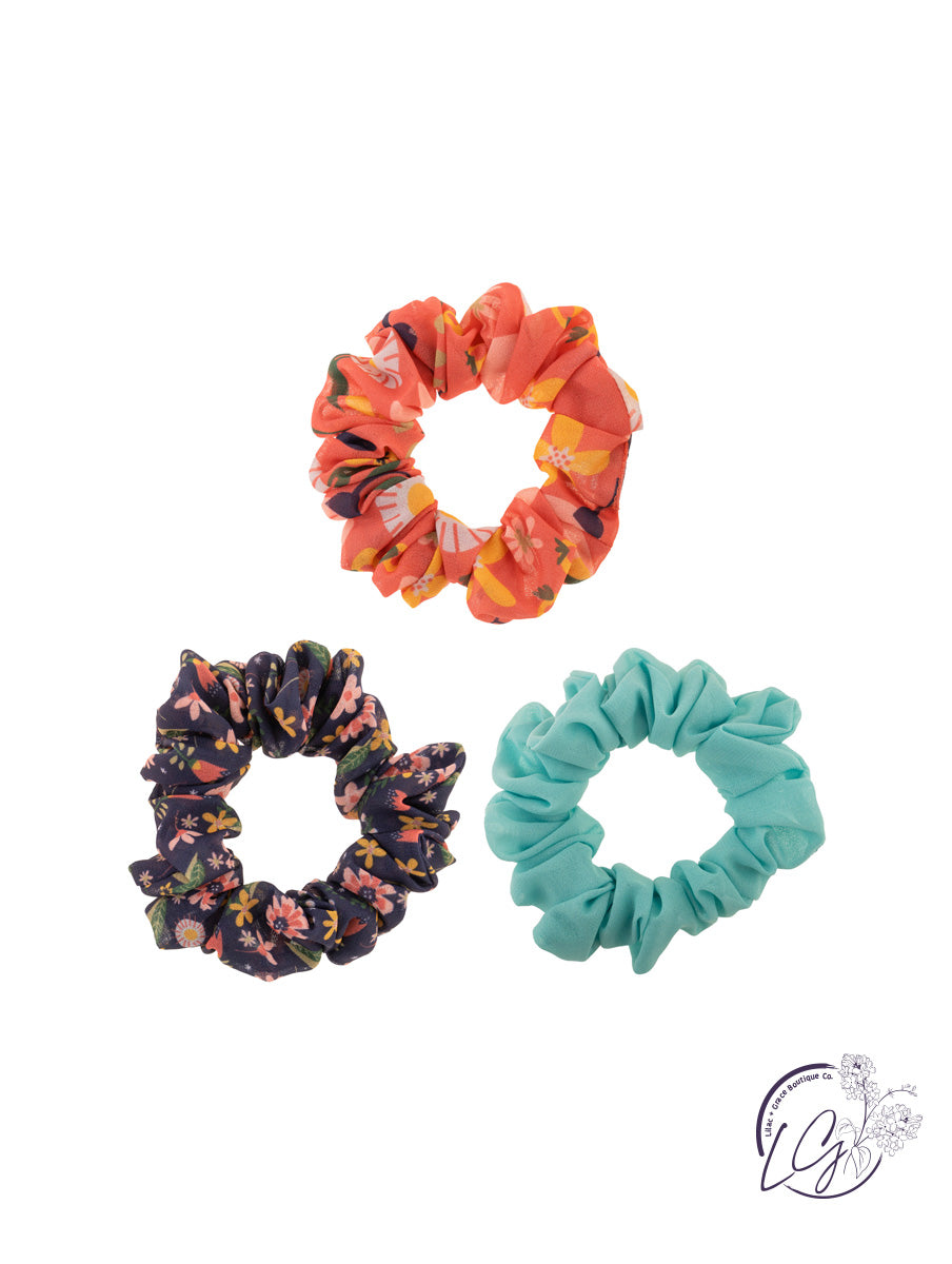 Chiffon Scrunchies