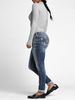 Girlfriend Mid-Rise Skinny Jeans by Silver Jeans