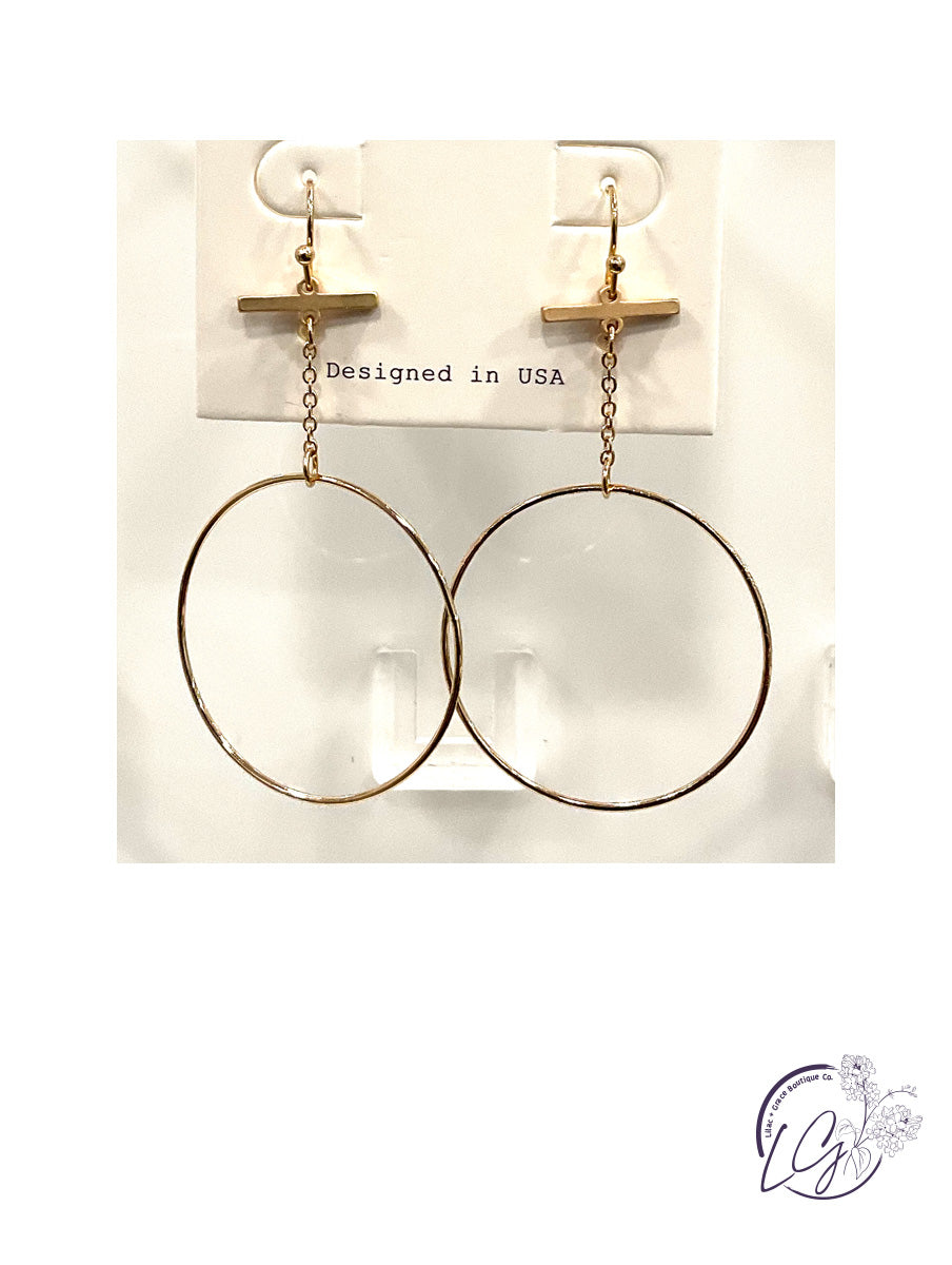 Bar Wire Earring