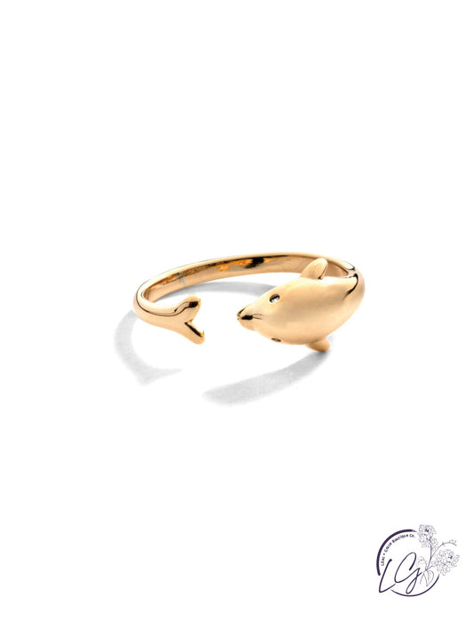 Adjustable Dolphin Ring