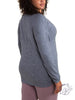 Curvy Brushed Crew Neck Long Sleeve Top