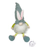 Easter Stripes Gnome Button Leg