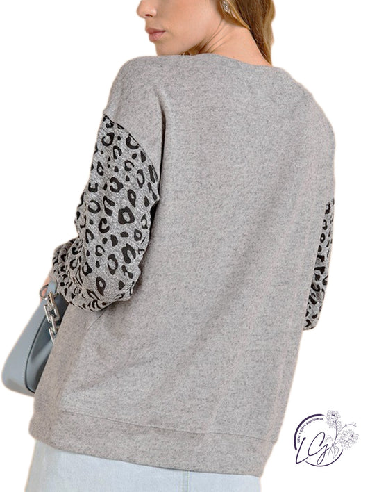 Rumors of Love Leopard Print Long Sleeve