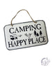 METAL CAMPER WALL SIGN