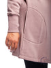 Curvy Longline Cardigan with Fleece Lining