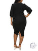 Curvy Serenity Sash Dress