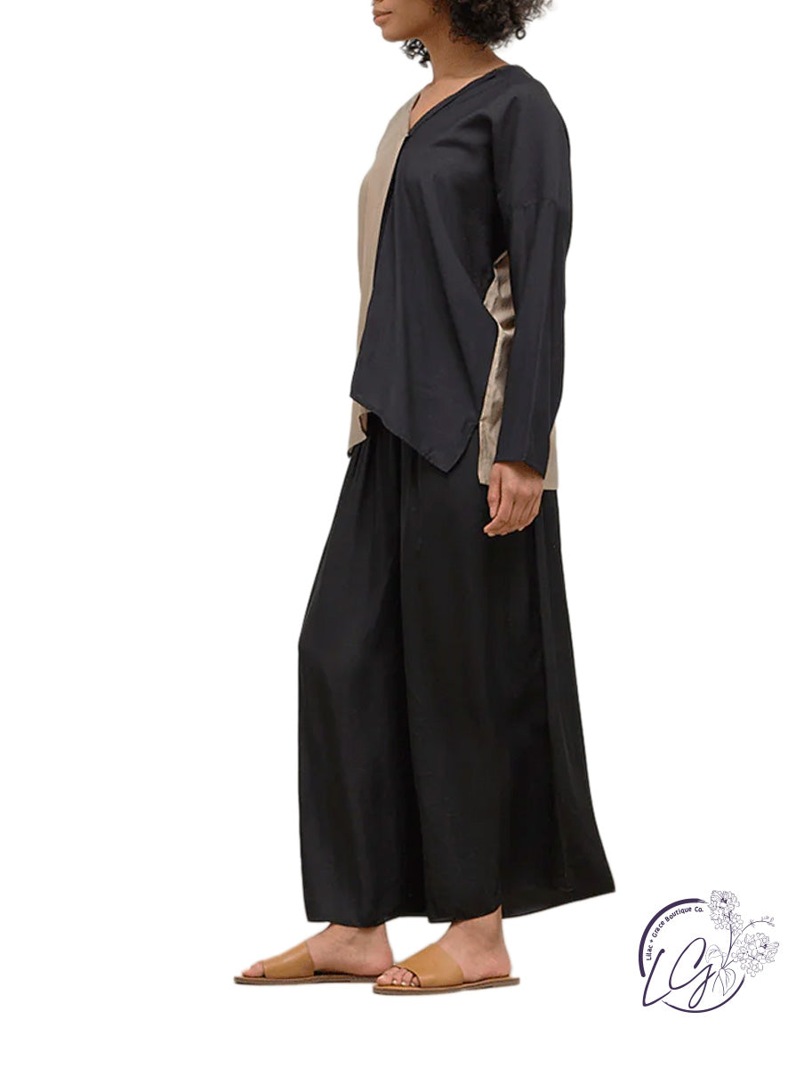 Lookin' Good Satin Wide Leg Pants