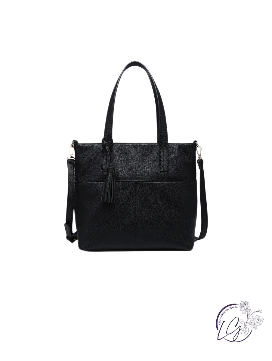 Cassandra Double Pocket Tote