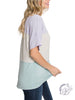 Curvy Whole Lot of Soul Colorblocked Tee