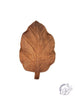 Bali Teak Hand Carved Leaf Bowl