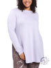 Curvy Different Times Long Sleeve with Side Slits