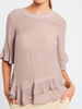 Perfect Pick Layered Top in Mauve