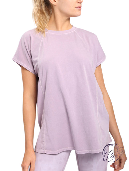 Pima Swoop Tee