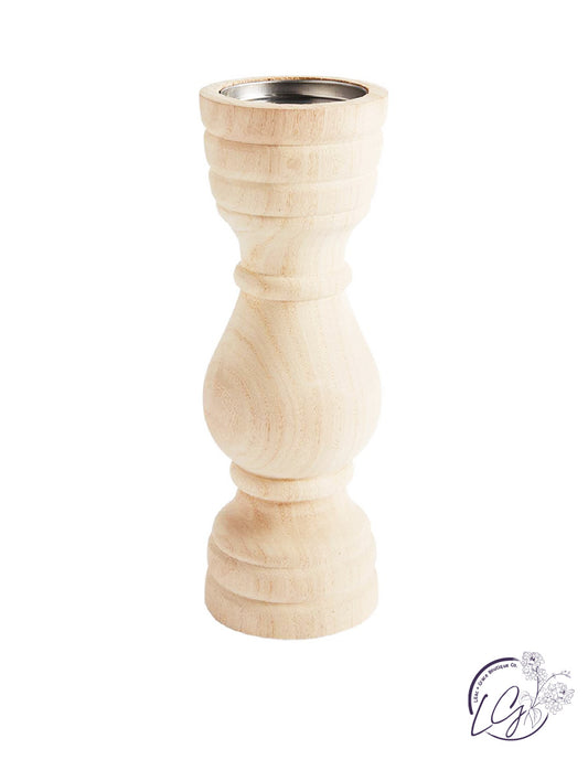 PAULOWNIA WOOD CANDLESTICKS