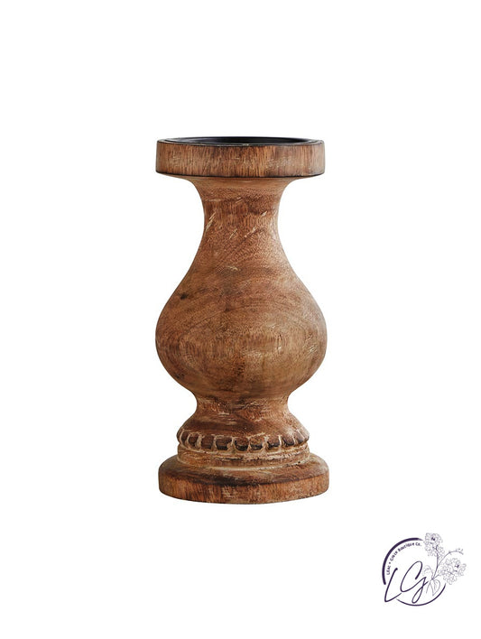 Brown Candle Holder - Medium