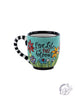 DAISY PRAY MORE WORRY LESS MUG