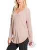 The Daily Casual V-Neck Long Sleeve