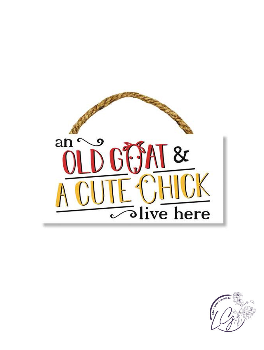 Cute Sayings 4X8 Rope Hanger