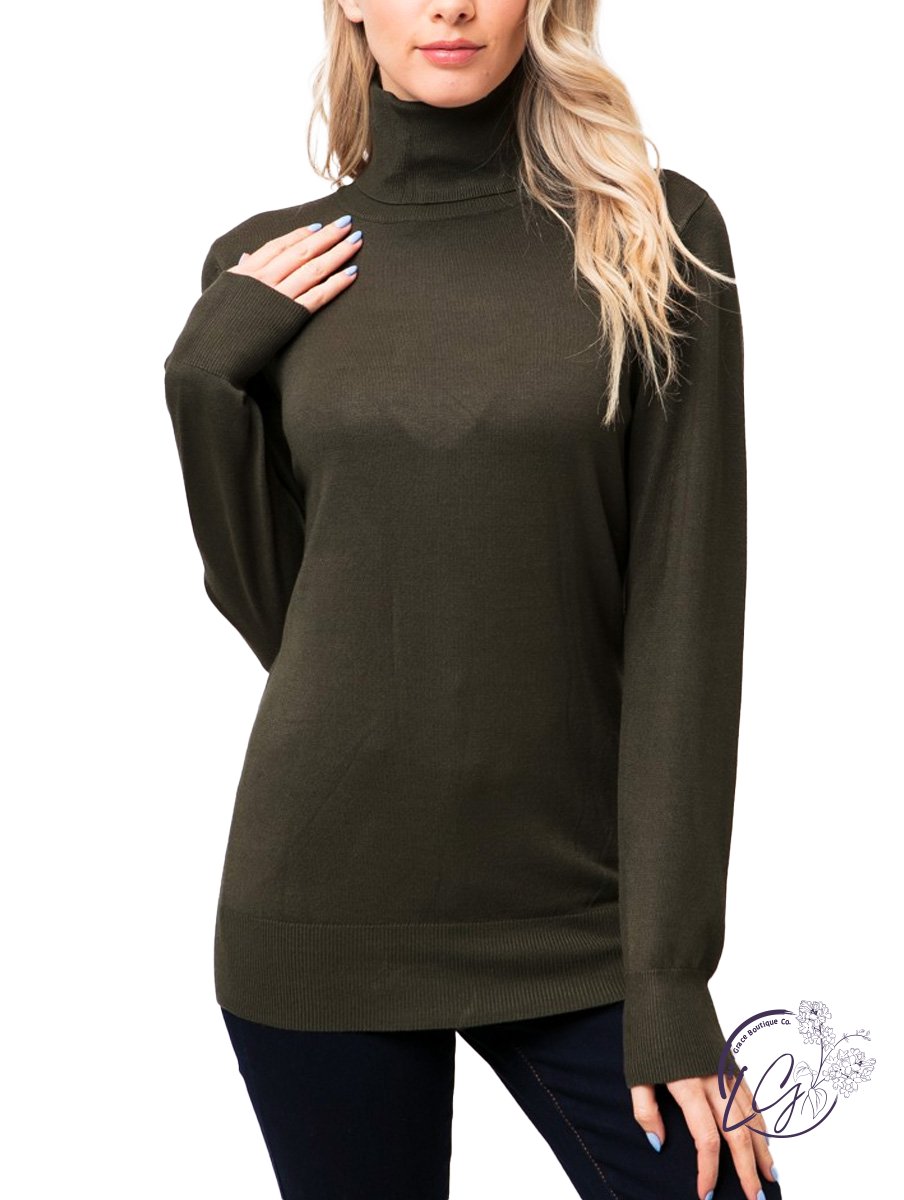 Sunset Lover Turtleneck Sweater