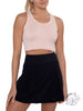 Ribbed Seamless Hybrid Cropped Tank Top