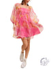 Oh Wow Organza Baby Doll Mini Dress