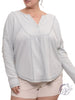 Curvy Run To You Stitch Knit Top