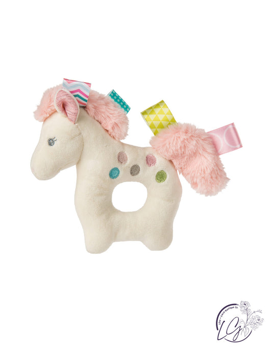 Taggies Painted Pony Rattle – 6″