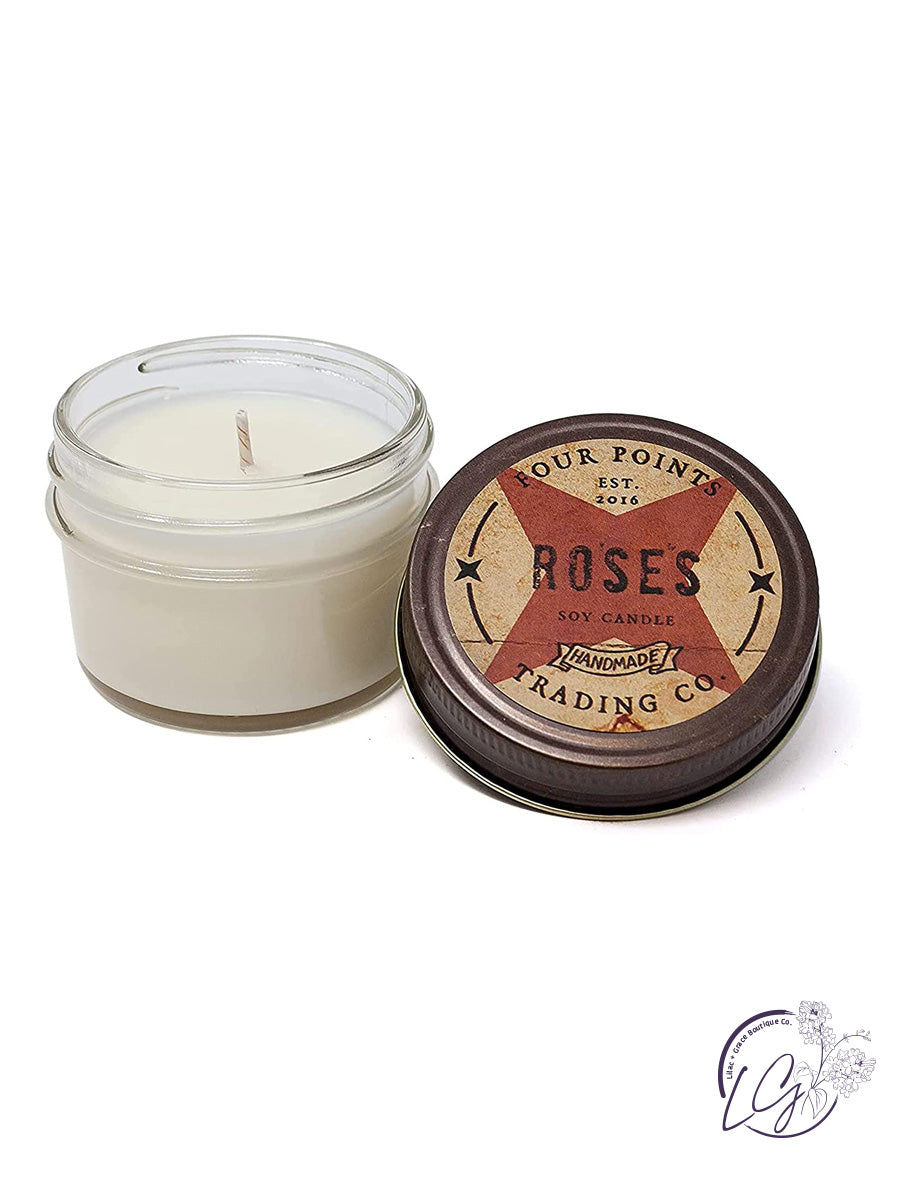 OutDoors Scent Soy Candles in a 4 oz  Tin