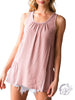 Dreamy Escape Ruffled Tank Top