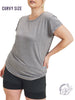 Curvy Essentials Short Sleeve Tee